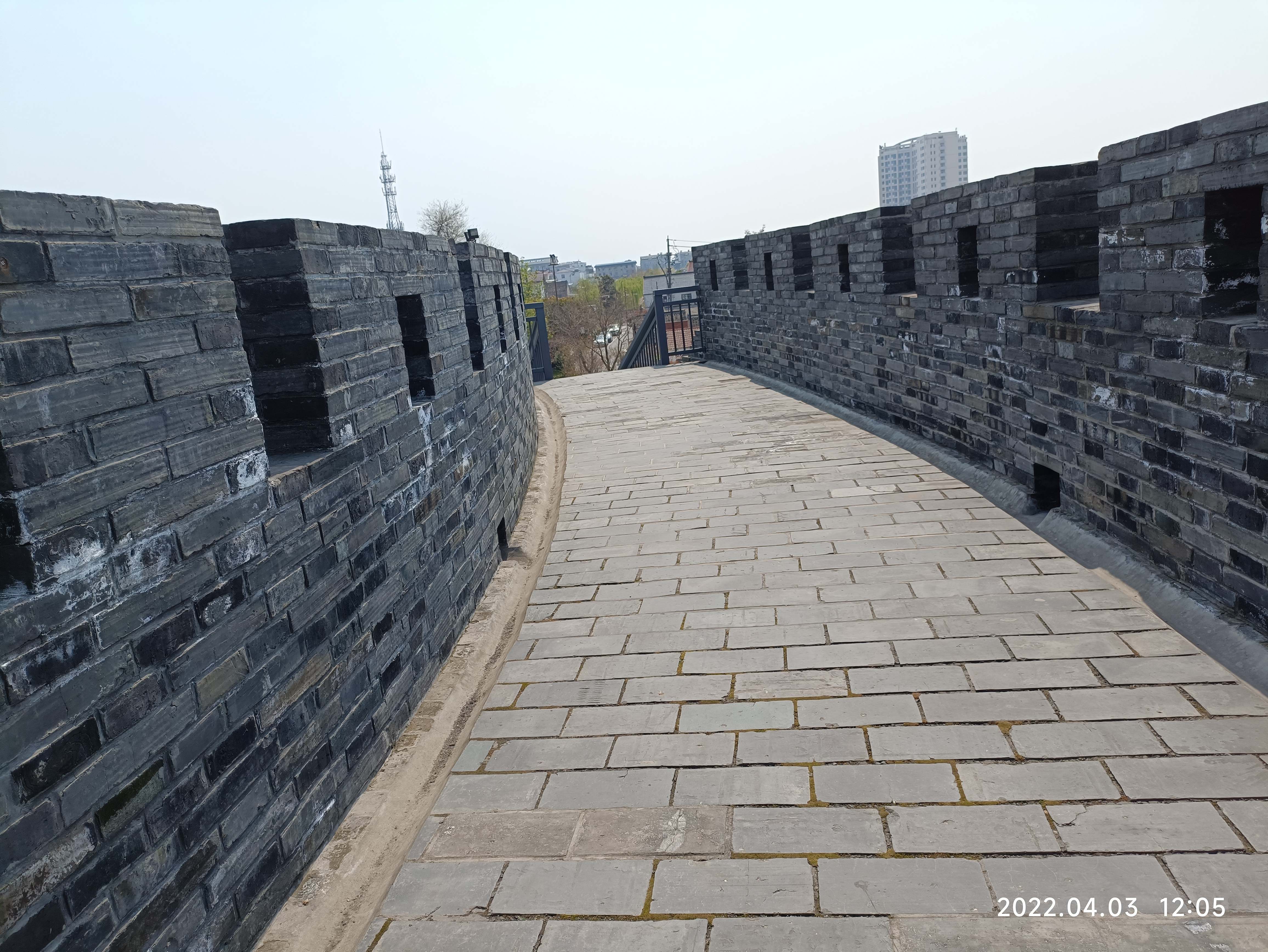 高邮市北门城墙遗址公园旅行图片 3