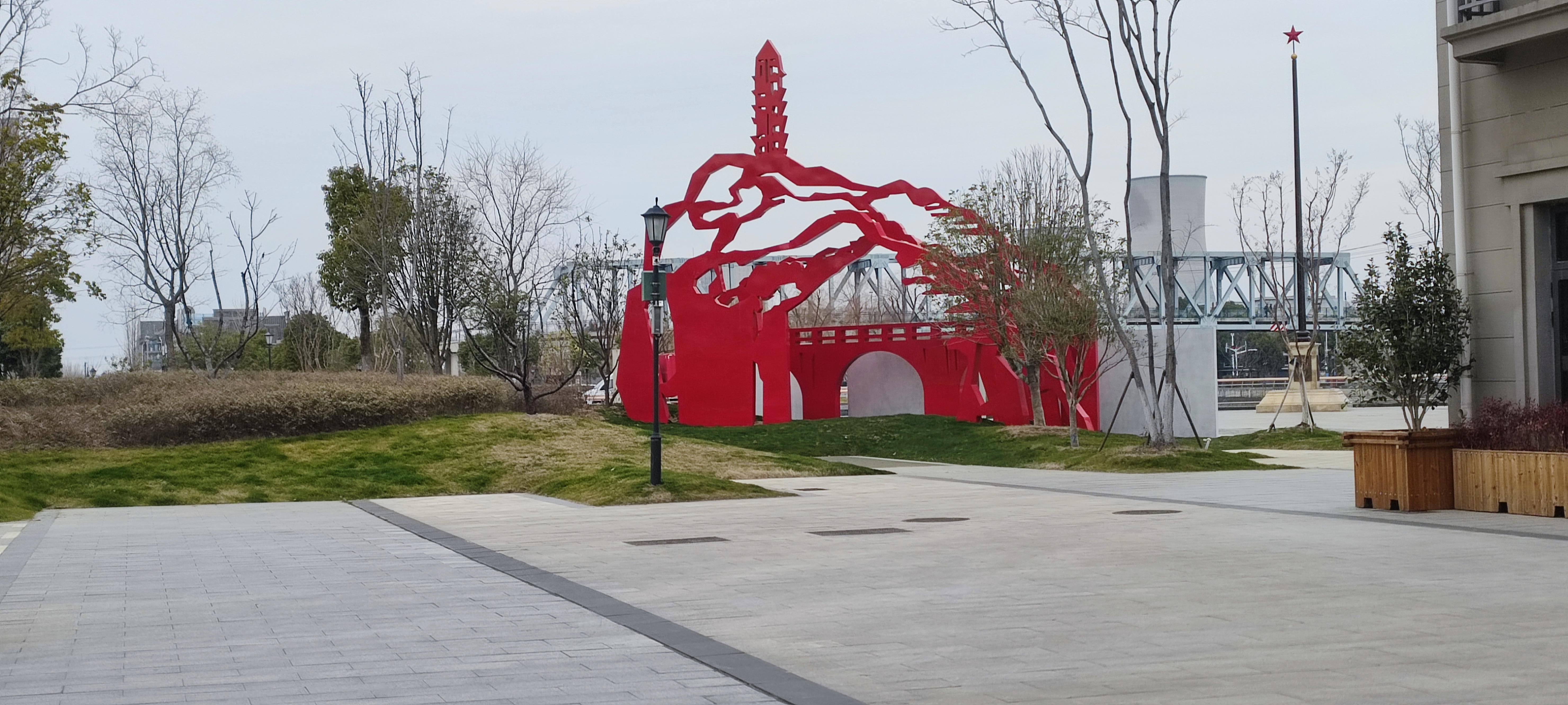 丁堰街道党建文化公园旅行图片 2