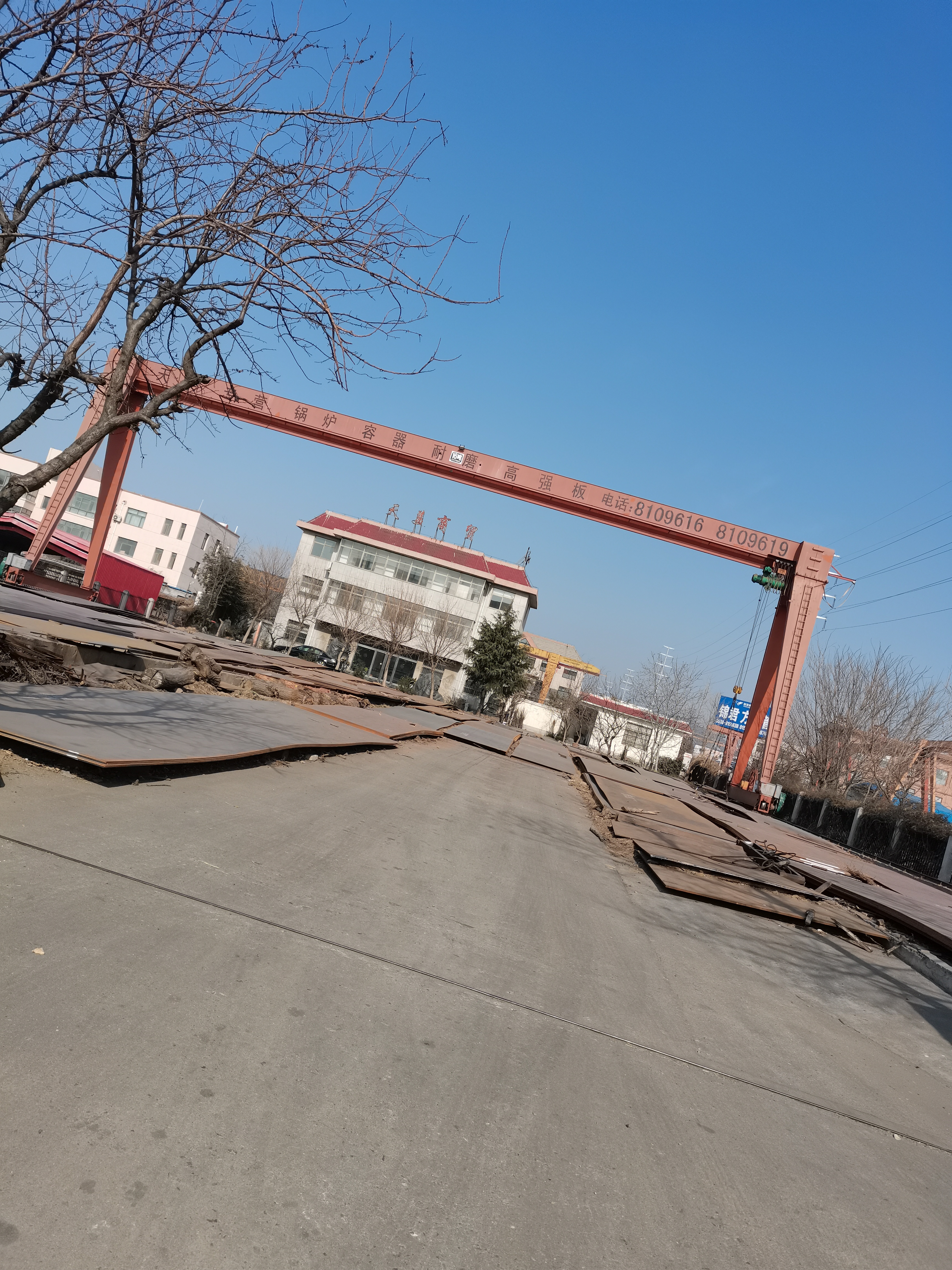 泰安满庄钢材大市场